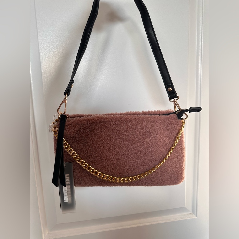Like Dreams Sherpa Shoulder Bag